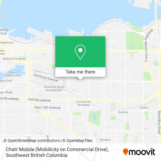 Chatr Mobile (Mobilicity on Commercial Drive) plan
