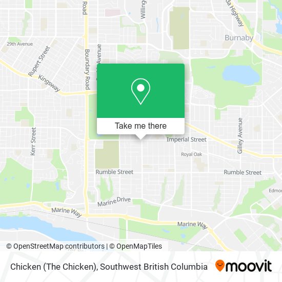 Chicken (The Chicken) map