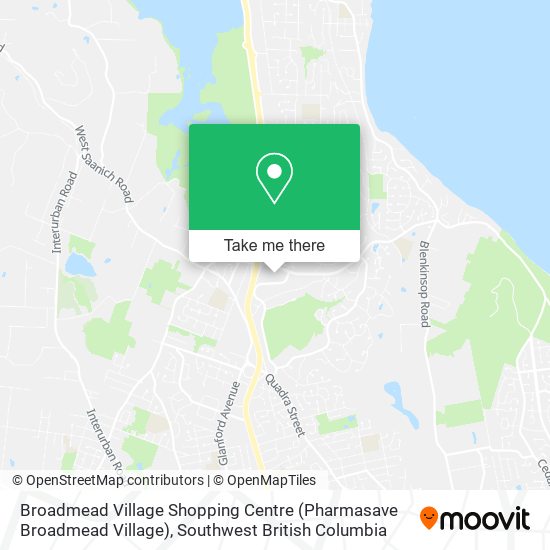 Broadmead Village Shopping Centre (Pharmasave Broadmead Village) plan