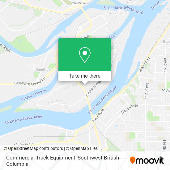 Commercial Truck Equipment map