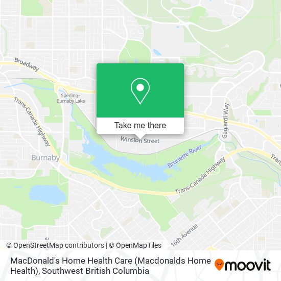 MacDonald's Home Health Care (Macdonalds Home Health) map