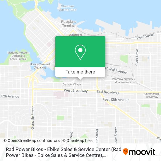 Rad Power Bikes - Ebike Sales & Service Center map