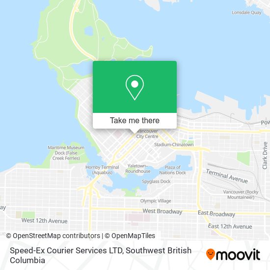 Speed-Ex Courier Services LTD map