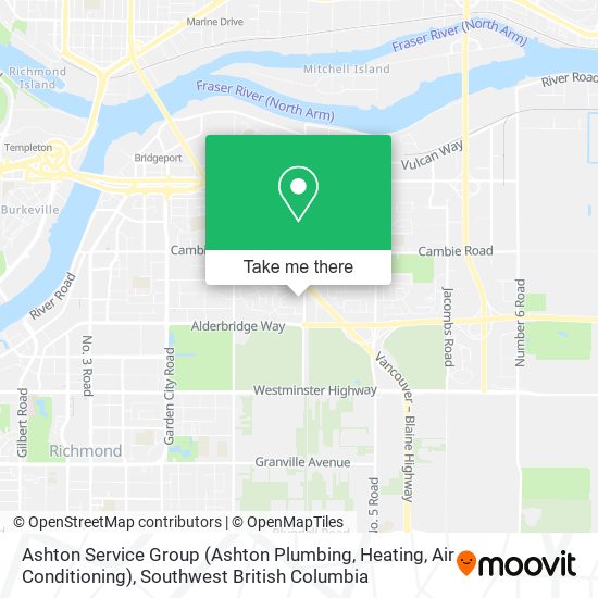 Ashton Service Group (Ashton Plumbing, Heating, Air Conditioning) map