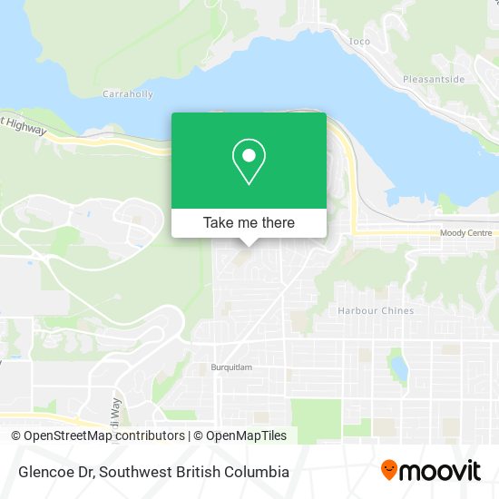 Glencoe Dr map