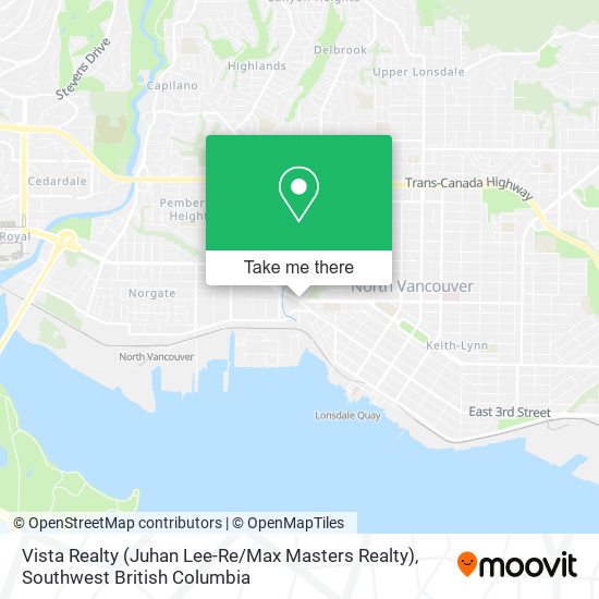 Vista Realty (Juhan Lee-Re / Max Masters Realty) map