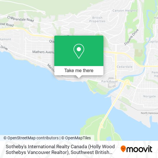 Sotheby's International Realty Canada (Holly Wood Sothebys Vancouver Realtor) map