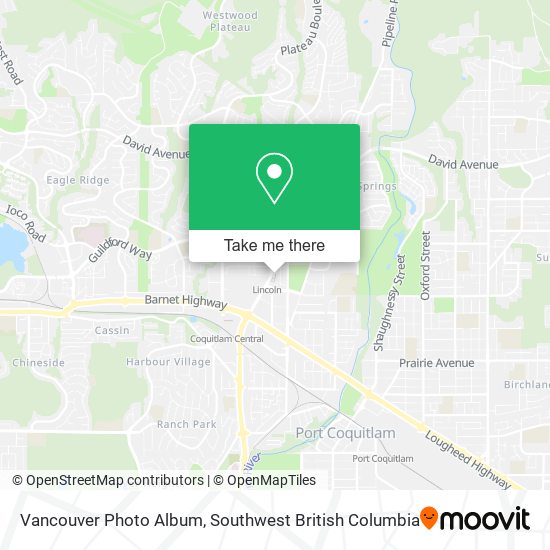 Vancouver Photo Album map