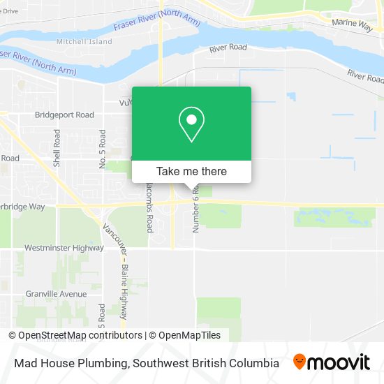 Mad House Plumbing map
