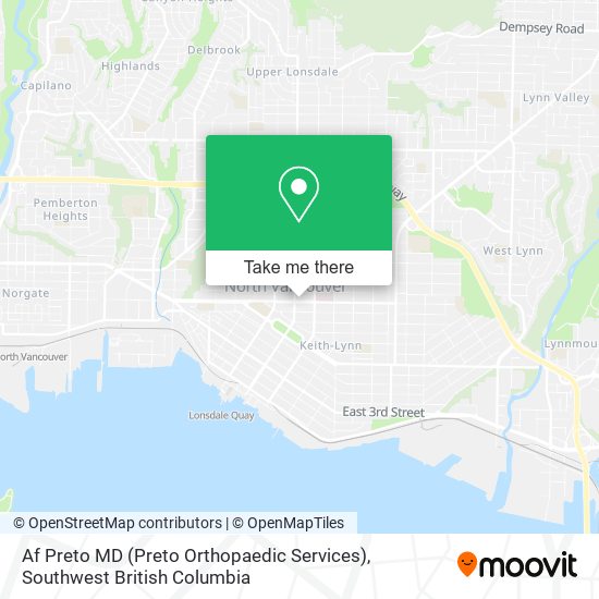 Af Preto MD (Preto Orthopaedic Services) map