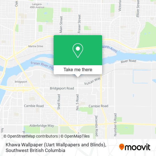 Khawa Wallpaper (Uart Wallpapers and Blinds) map