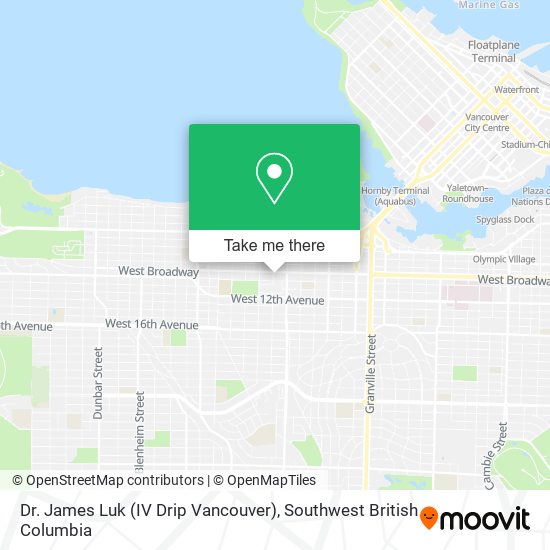 Dr. James Luk (IV Drip Vancouver) map