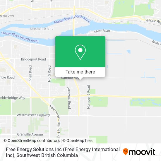 Free Energy Solutions Inc map