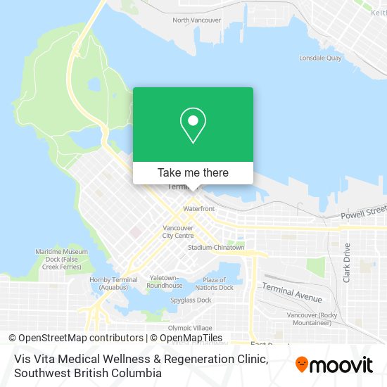 Vis Vita Medical Wellness & Regeneration Clinic map