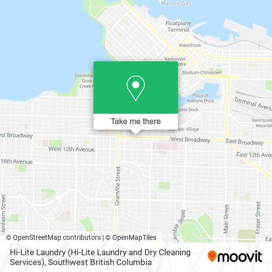 Hi-Lite Laundry (Hi-Lite Laundry and Dry Cleaning Services) plan