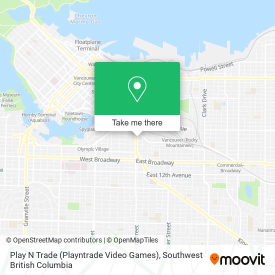 Play N Trade (Playntrade Video Games) map