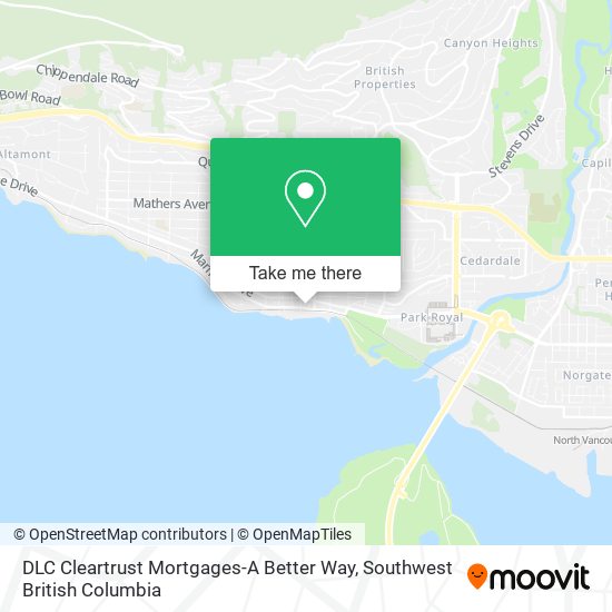 DLC Cleartrust Mortgages-A Better Way map