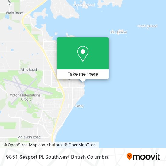 9851 Seaport Pl map