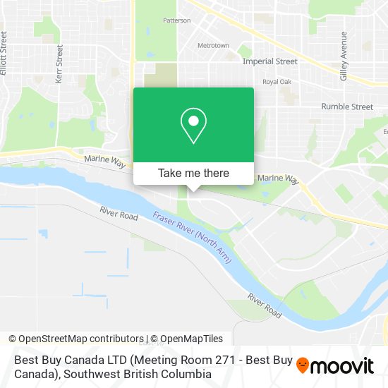 Best Buy Canada LTD (Meeting Room 271 - Best Buy Canada) map