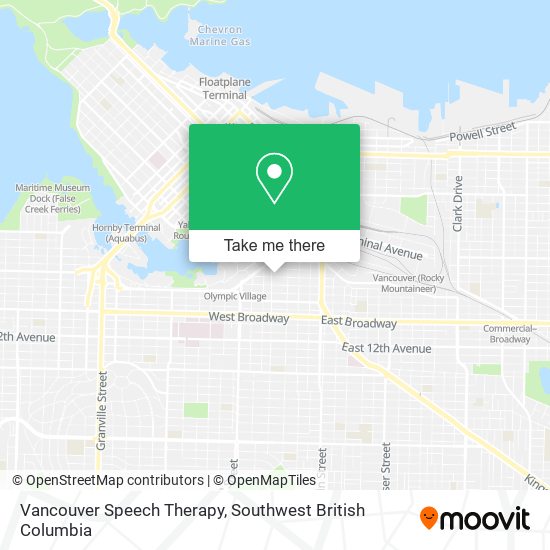 Vancouver Speech Therapy plan