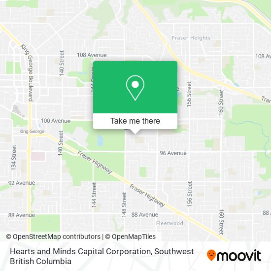 Hearts and Minds Capital Corporation map