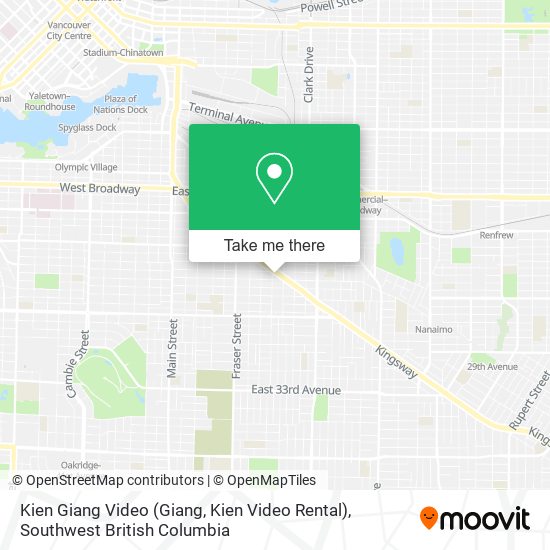 Kien Giang Video (Giang, Kien Video Rental) map