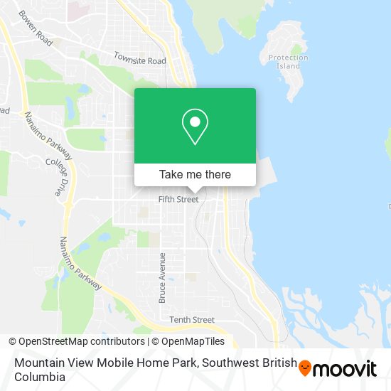 Mountain View Mobile Home Park map