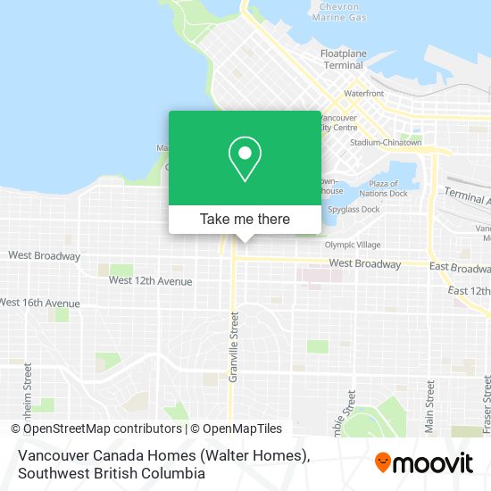 Vancouver Canada Homes (Walter Homes) plan