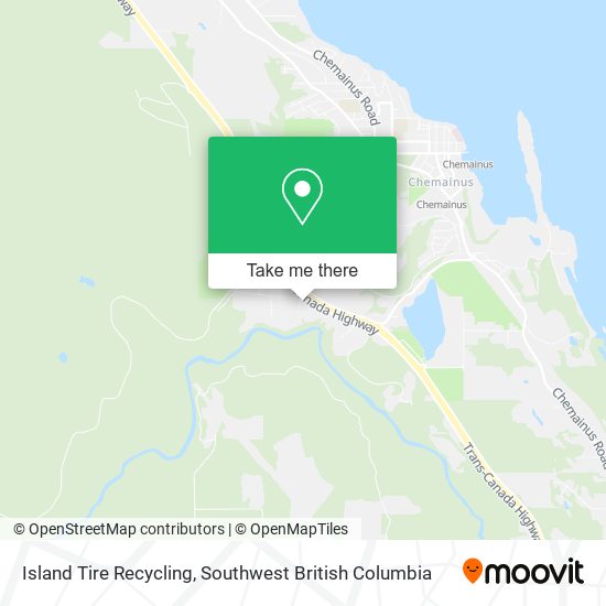 Island Tire Recycling map