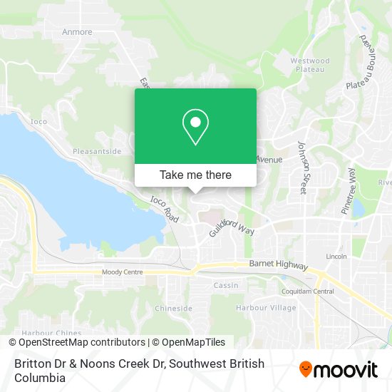 Britton Dr & Noons Creek Dr plan