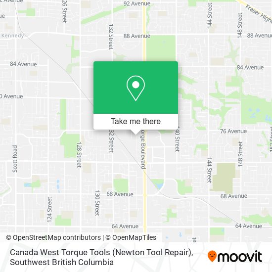 Canada West Torque Tools (Newton Tool Repair) map