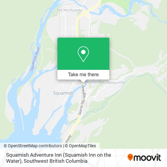 Squamish Adventure Inn (Squamish Inn on the Water) plan