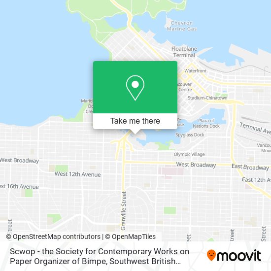 Scwop - the Society for Contemporary Works on Paper Organizer of Bimpe map