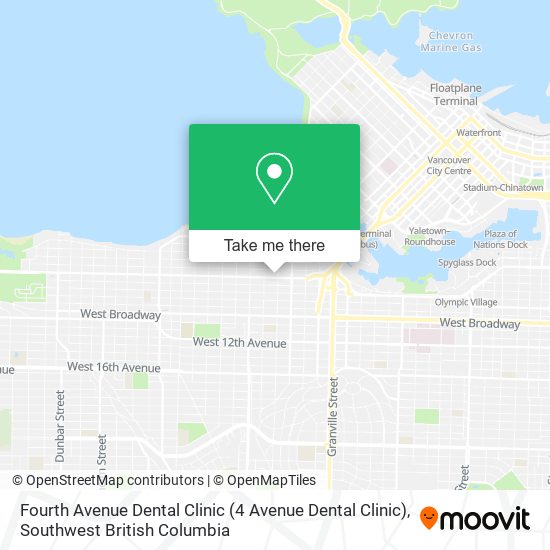Fourth Avenue Dental Clinic map