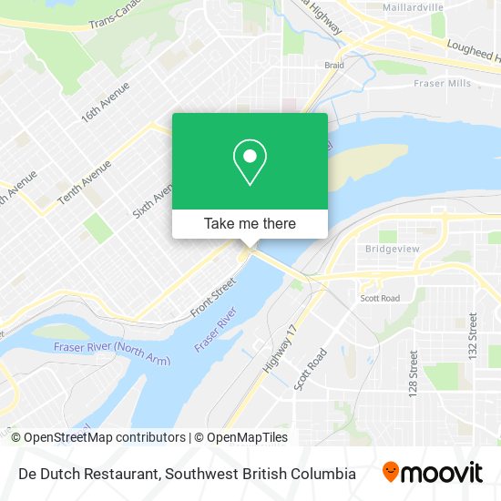 De Dutch Restaurant map