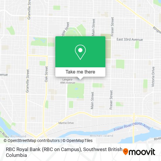 RBC Royal Bank (RBC on Campus) map