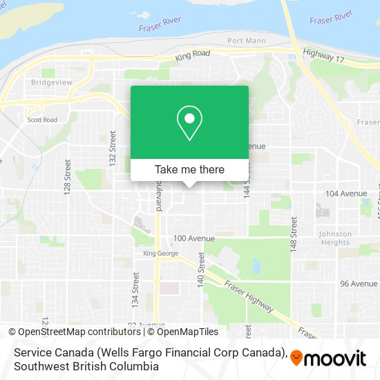 Service Canada (Wells Fargo Financial Corp Canada) plan