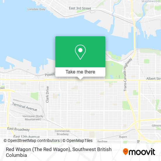 Red Wagon (The Red Wagon) map