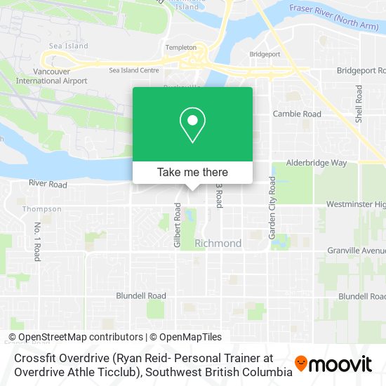 Crossfit Overdrive (Ryan Reid- Personal Trainer at Overdrive Athle Ticclub) map