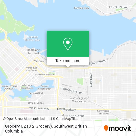 Grocery U2 (U 2 Grocery) map