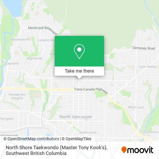 North Shore Taekwondo (Master Tony Kook's) plan