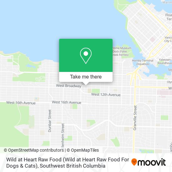 Wild at Heart Raw Food (Wild at Heart Raw Food For Dogs & Cats) map