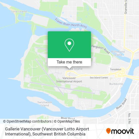 Gallerie Vancouver (Vancouver Lotto Airport International) plan