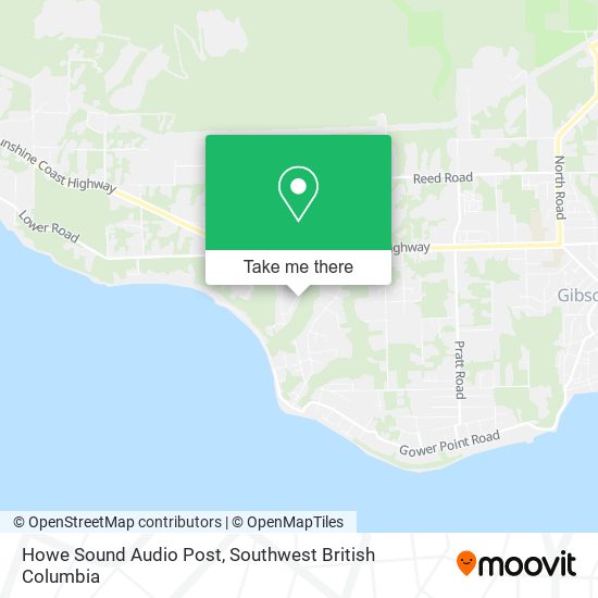 Howe Sound Audio Post plan