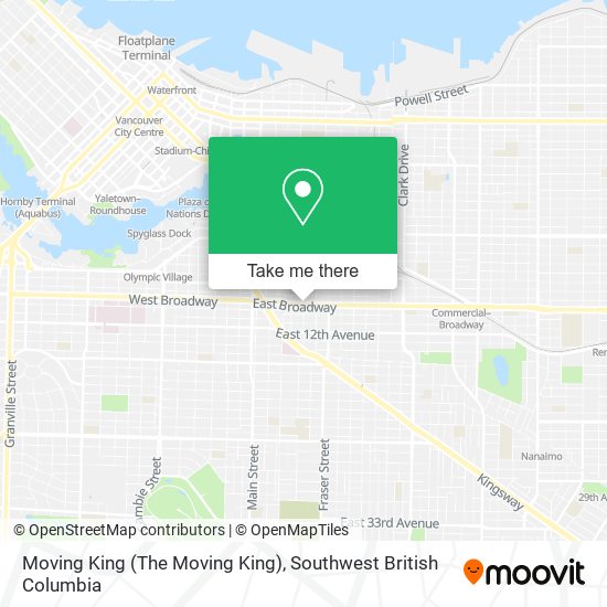 Moving King (The Moving King) map