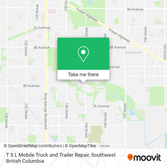 T S L Mobile Truck and Trailer Repair plan