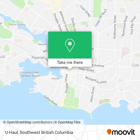 U-Haul map