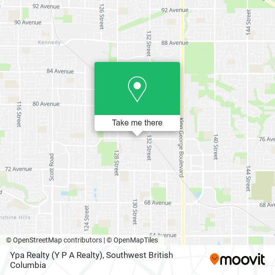 Ypa Realty (Y P A Realty) map