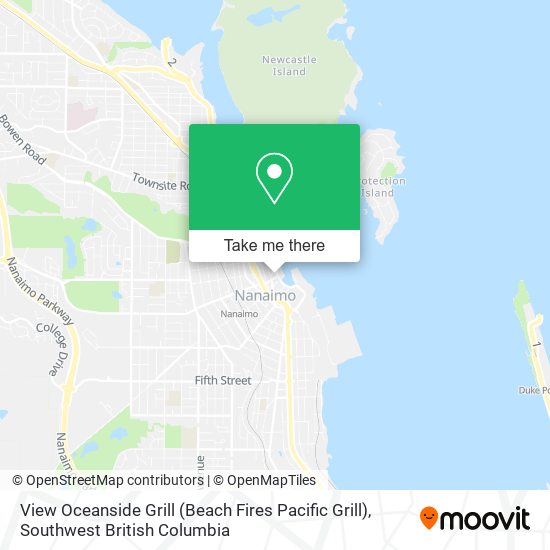 View Oceanside Grill (Beach Fires Pacific Grill) map