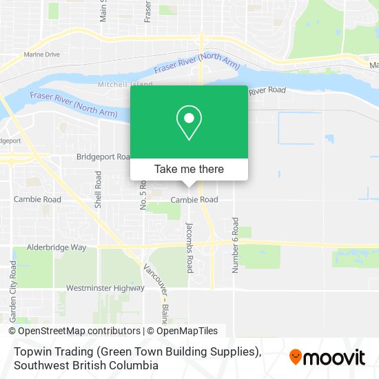 Topwin Trading (Green Town Building Supplies) map